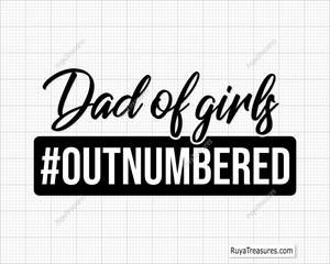 Dad Of Girls svg 