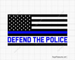 Defend the Police Svg