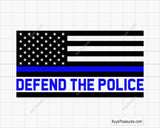 Defend the Police Svg