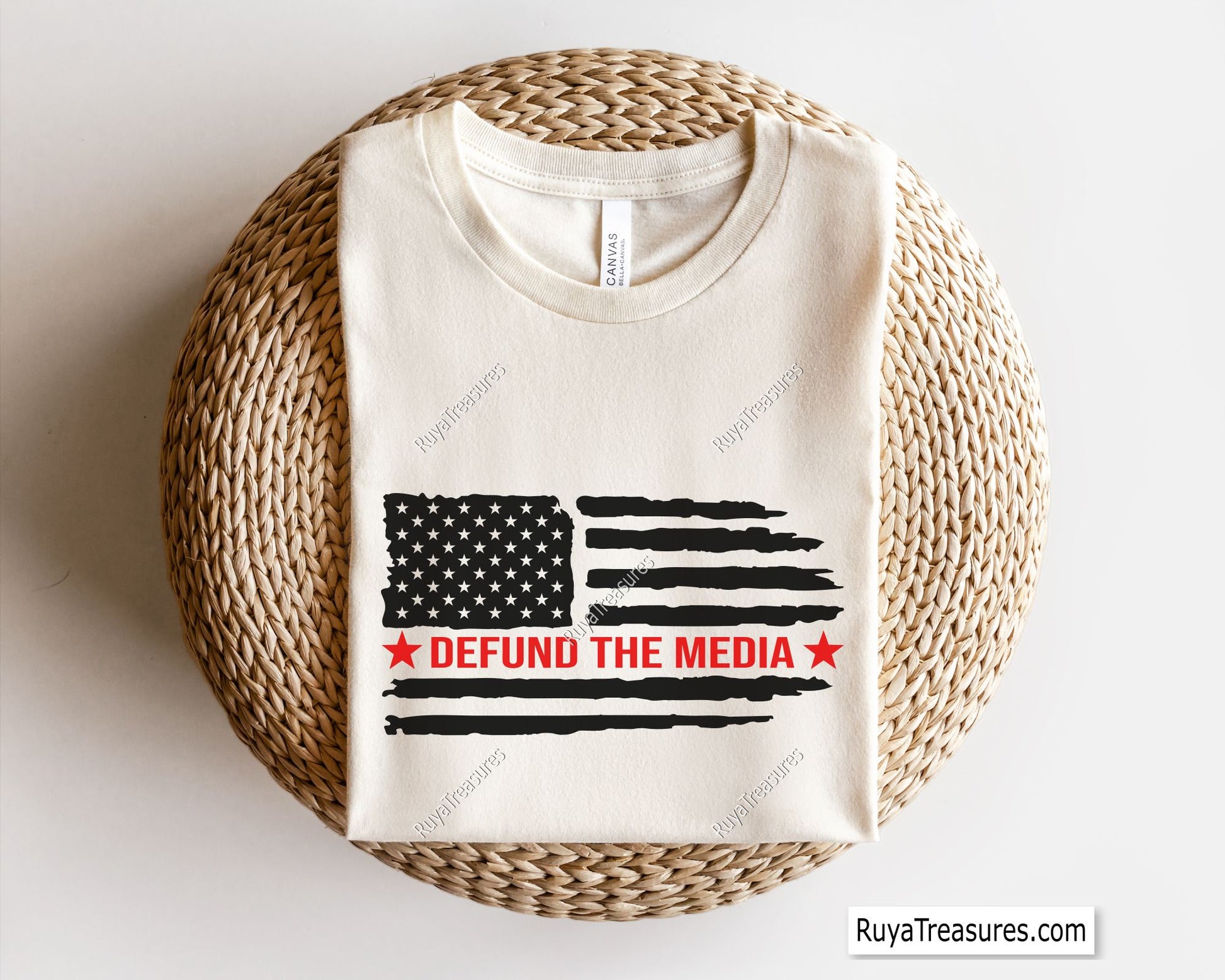 Defund the Media  Svg