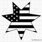 Deputy Sheriff Badge Blue Line Svg 