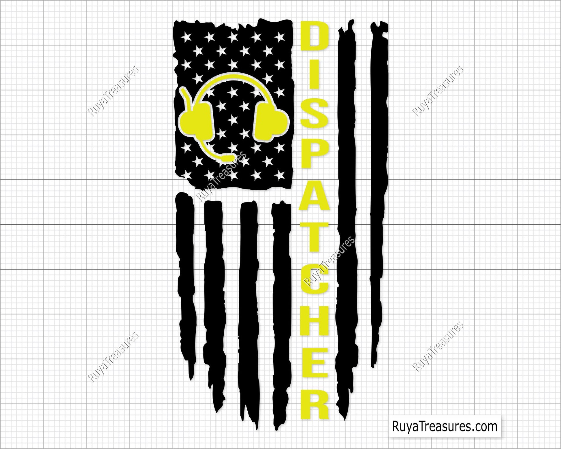 Dispatch Flag Svg