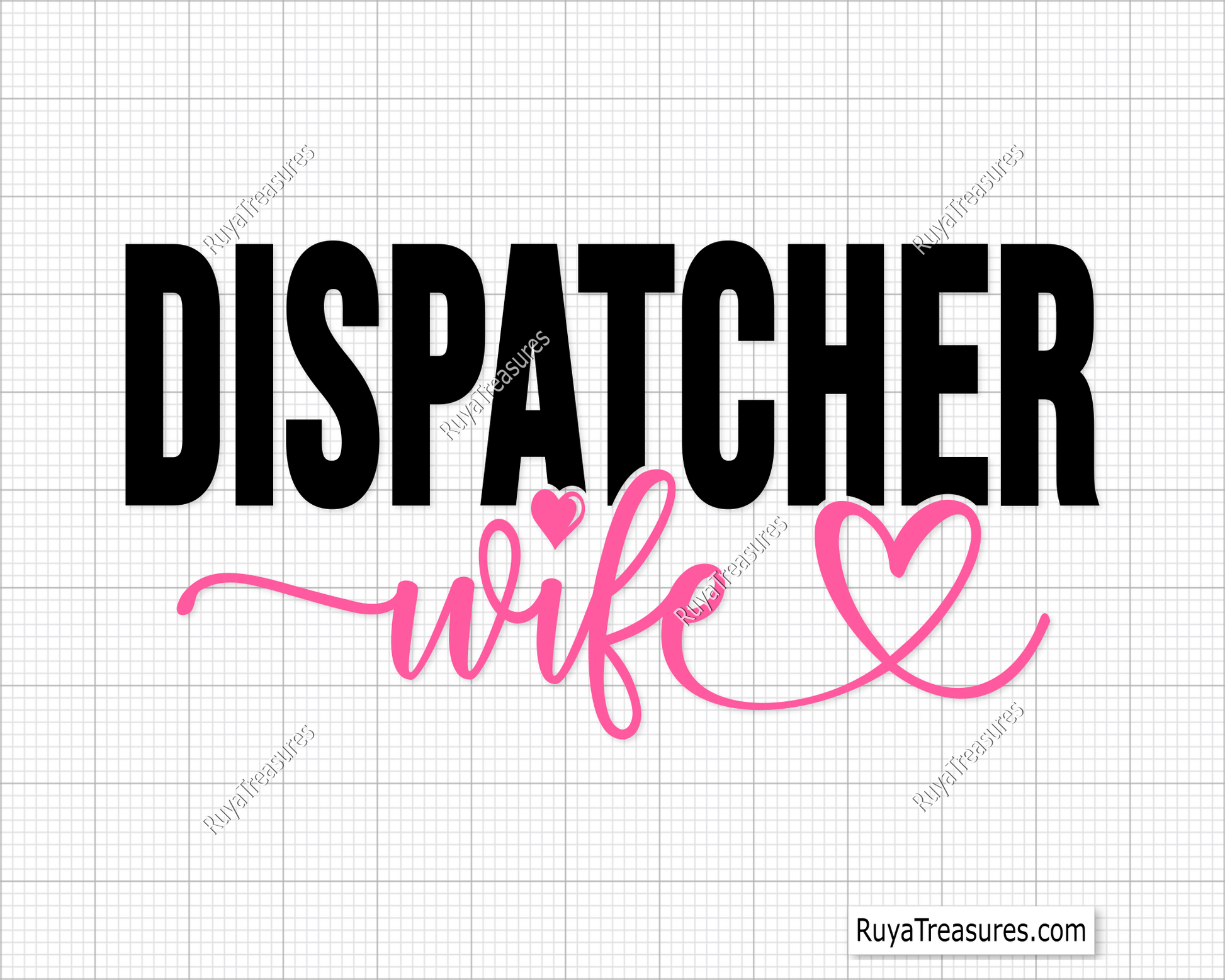 Dispatcher Wife Svg