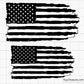 Distressed American Flag Svg