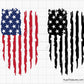 Distressed American Flag Svg