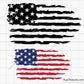 Distressed American Flag Svg
