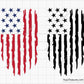 Distressed American Flag Svg