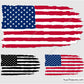 Distressed American Flag Svg