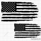 Distressed American Flag Svg