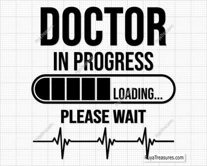 Doctor In Progress Please Wait Svg
