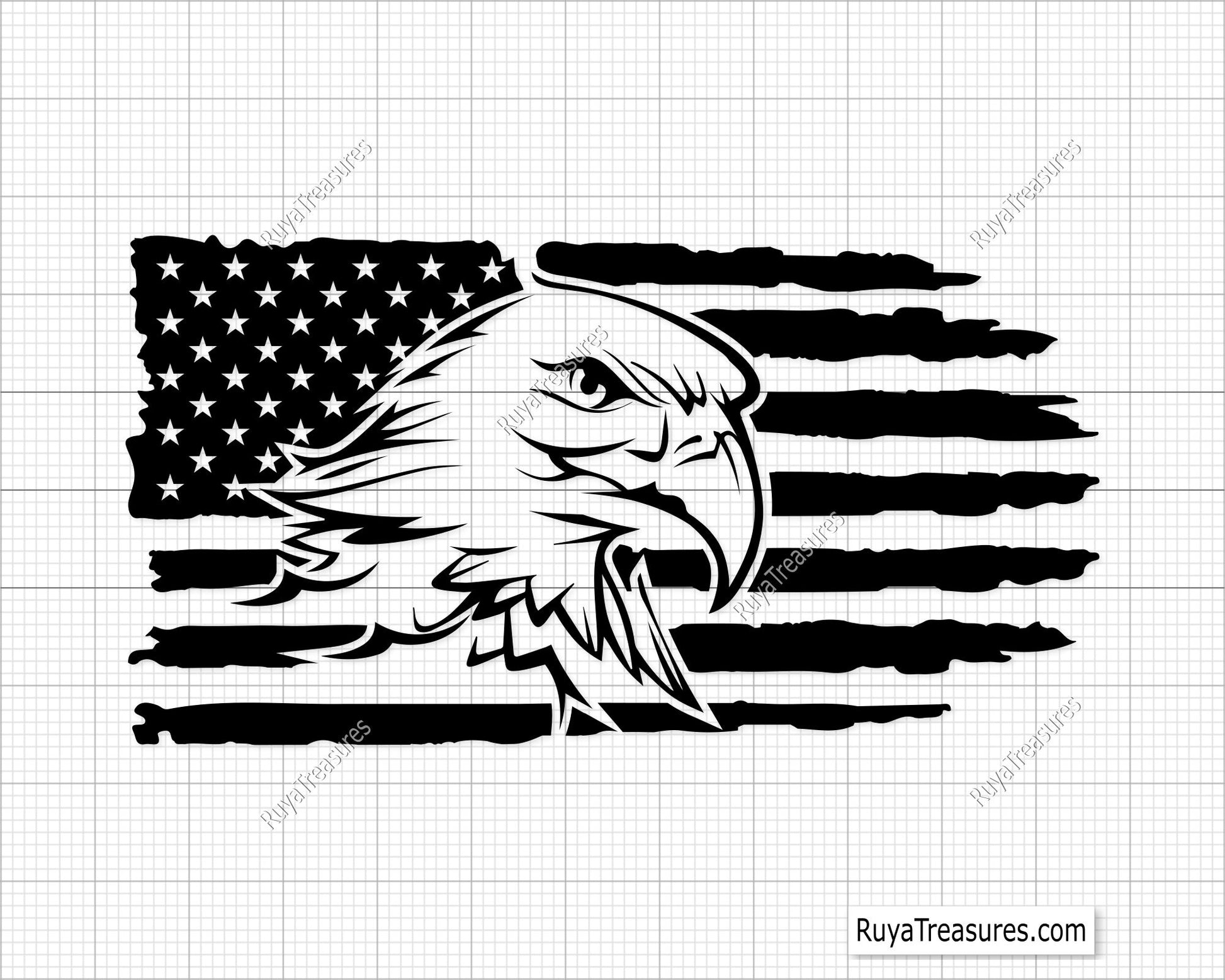 Eagle Flag Svg Png