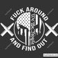 FAAFO Punisher Flag svg