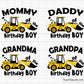 Birthday Family Svg, I'm and Digging It Construction Birthday Svg, Excavator Svg