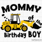 Birthday Family Svg, I'm and Digging It Construction Birthday Svg, Excavator Svg