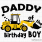 Birthday Family Svg, I'm and Digging It Construction Birthday Svg, Excavator Svg