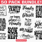 Family Quotes Svg Bundle
