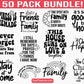 Family Quotes Svg Bundle