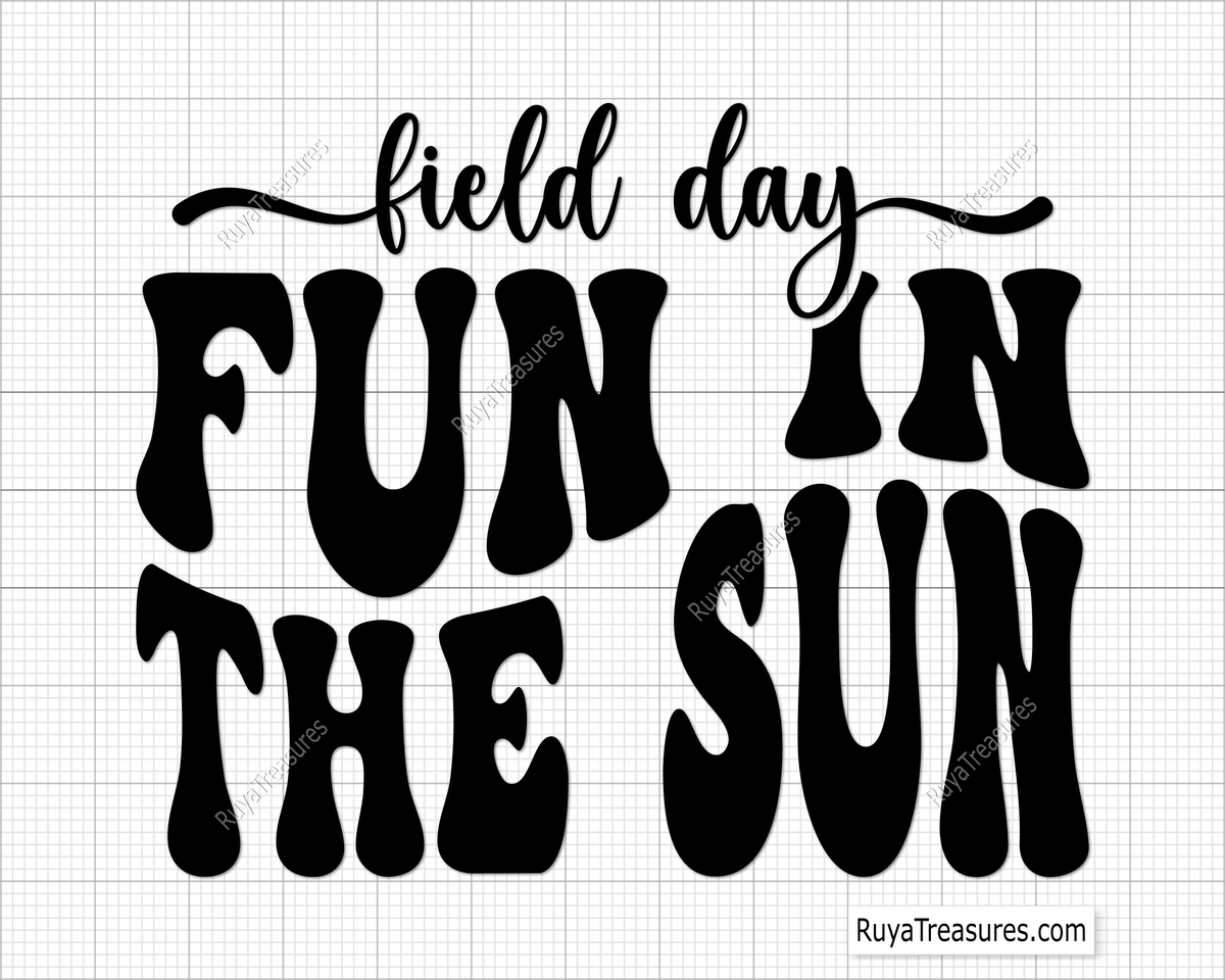 Field day fun in the sun svg