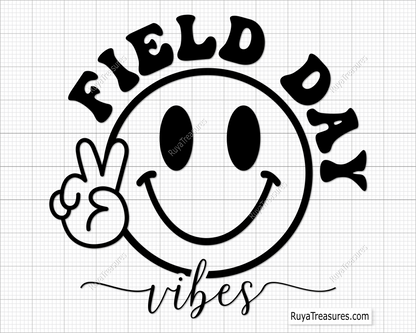Field day vibes svg