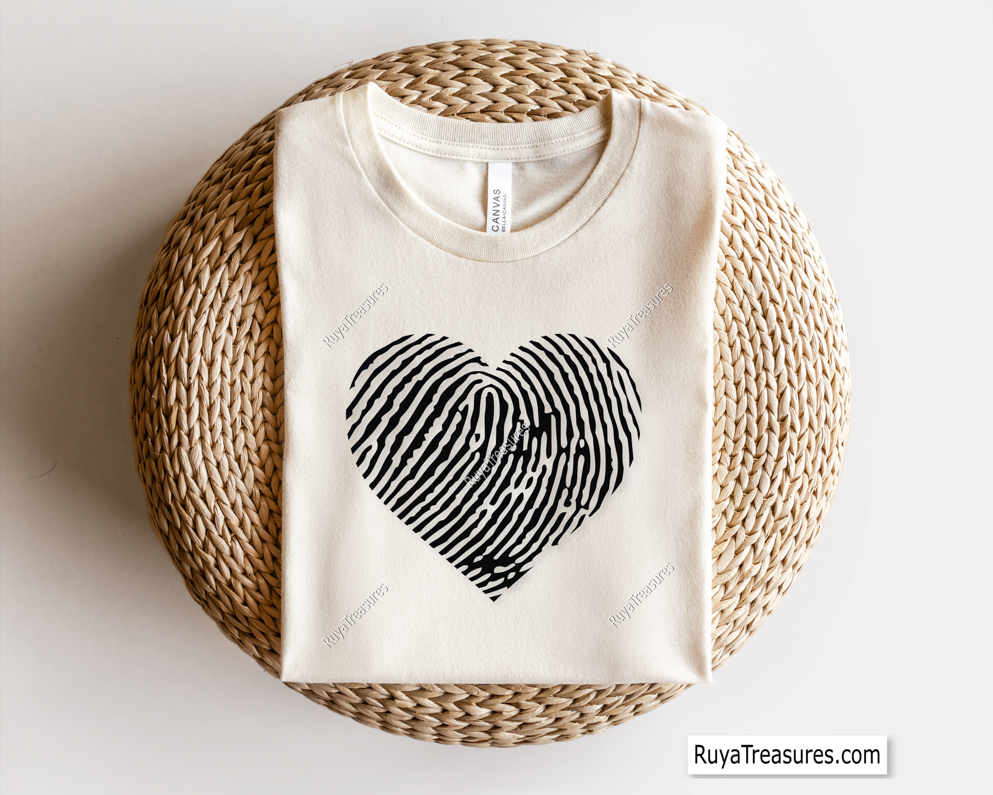 Fingerprint Heart Shape Svg