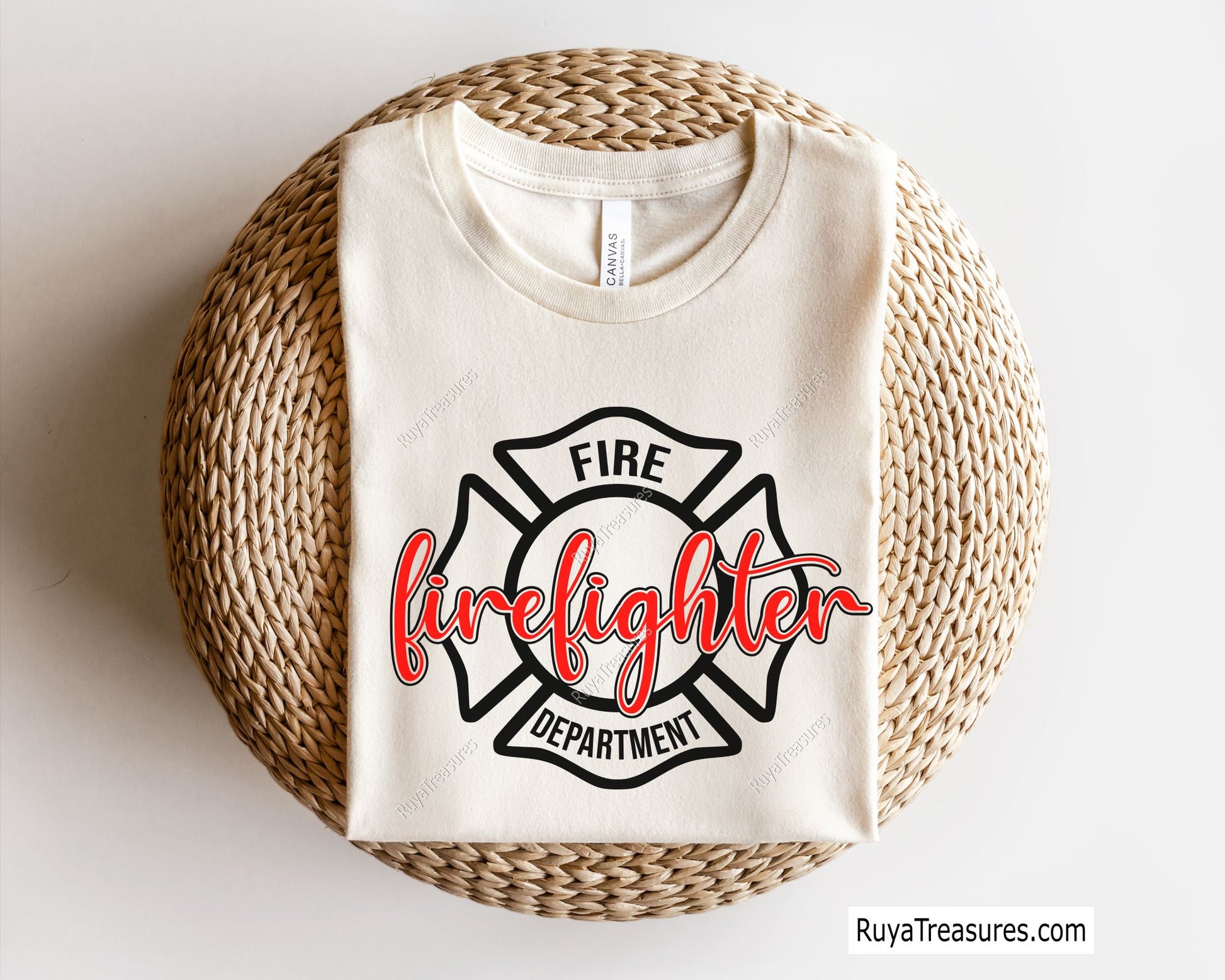 Free Fire Department Firefighter Svg Png, Maltese Cross Firefighter Badge Design
