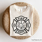 fire dept badge svg thin red line firefighter maltese cross with template layout for shirts decals and custom designs