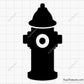fire dept badge bundle svg firefighter maltese cross set with tools hydrant ladder for shirts decals engraving and custom projects