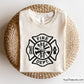 fire dept badge bundle svg firefighter maltese cross set with tools hydrant ladder for shirts decals engraving and custom projects