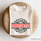 Free Fire Dept Firefighter Svg Png, Maltese Cross Badge Firefighter Design