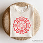 fire dept outline svg firefighter maltese cross line design with tools for cutting engraving shirts decals