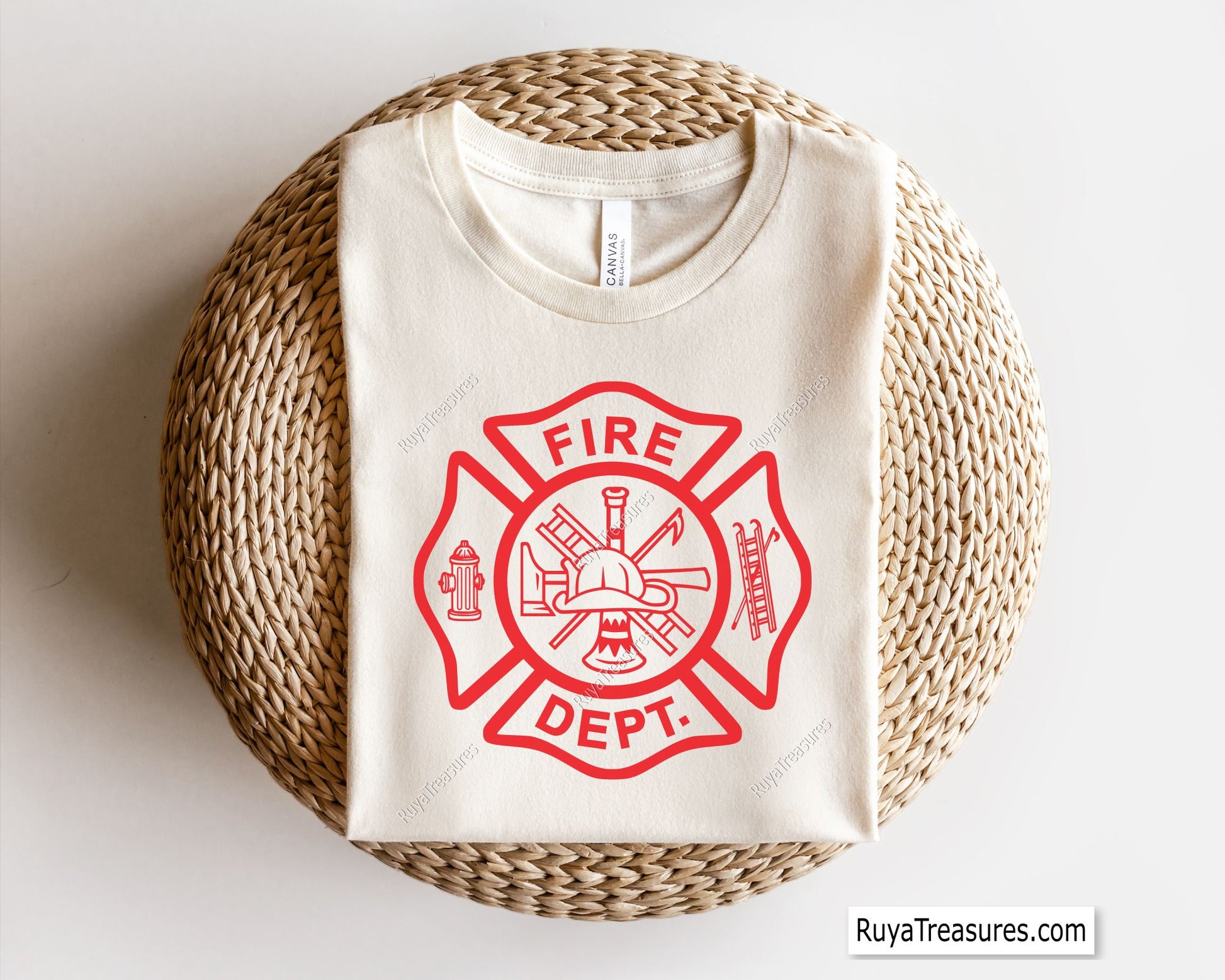 fire dept outline svg firefighter maltese cross line design with tools for cutting engraving shirts decals