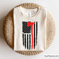 firefighter axe usa flag with thin red line heart and peace symbol design for shirts decals and gifts
