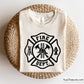 firefighter badge bundle svg fire dept maltese cross with tools hydrant ladder helmet for shirts decals engraving and custom projects