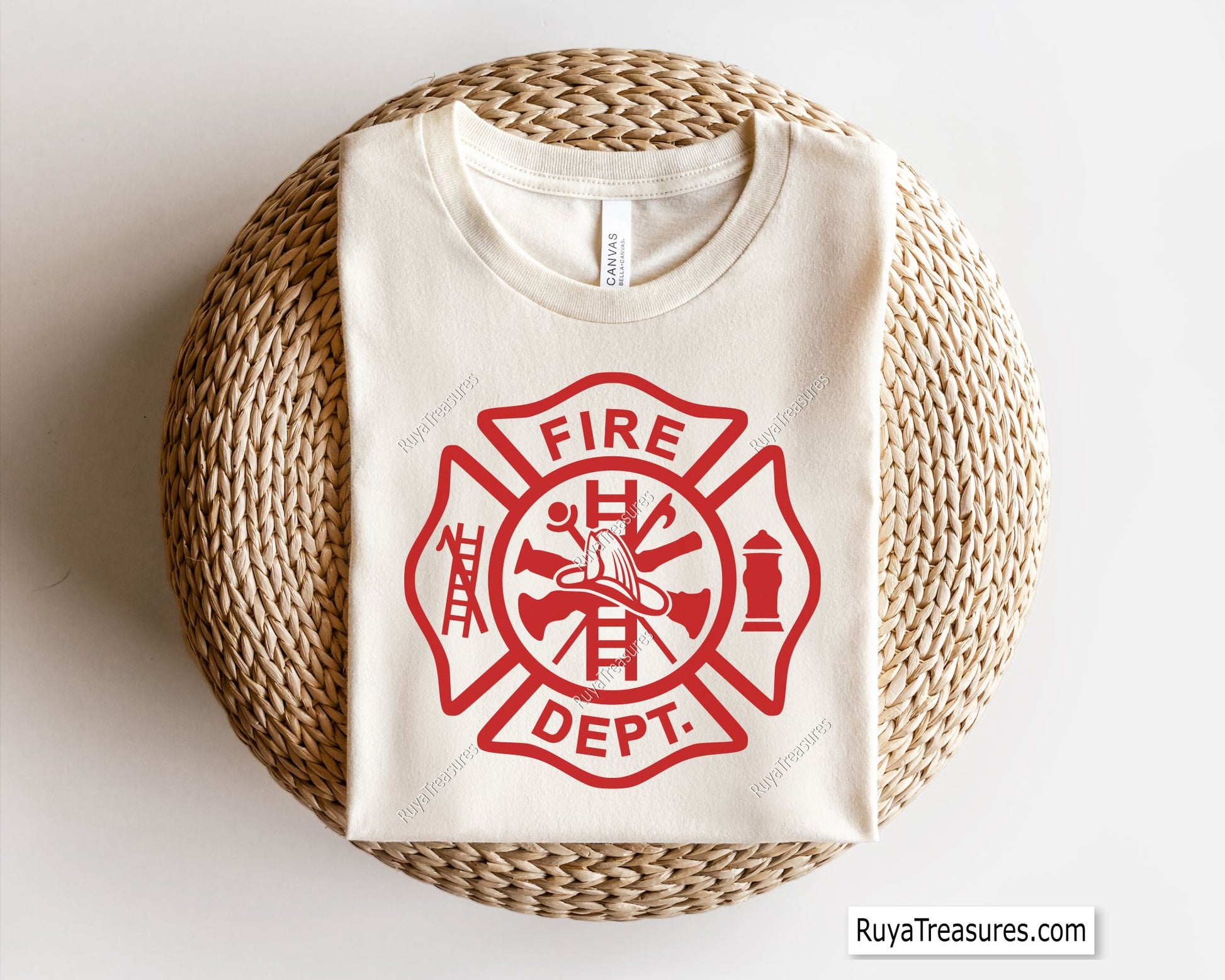 red firefighter badge template svg with maltese cross blank and detailed designs for shirts decals engraving and custom fire dept use