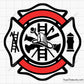 Free Firefighter Mom Maltese Cross Svg