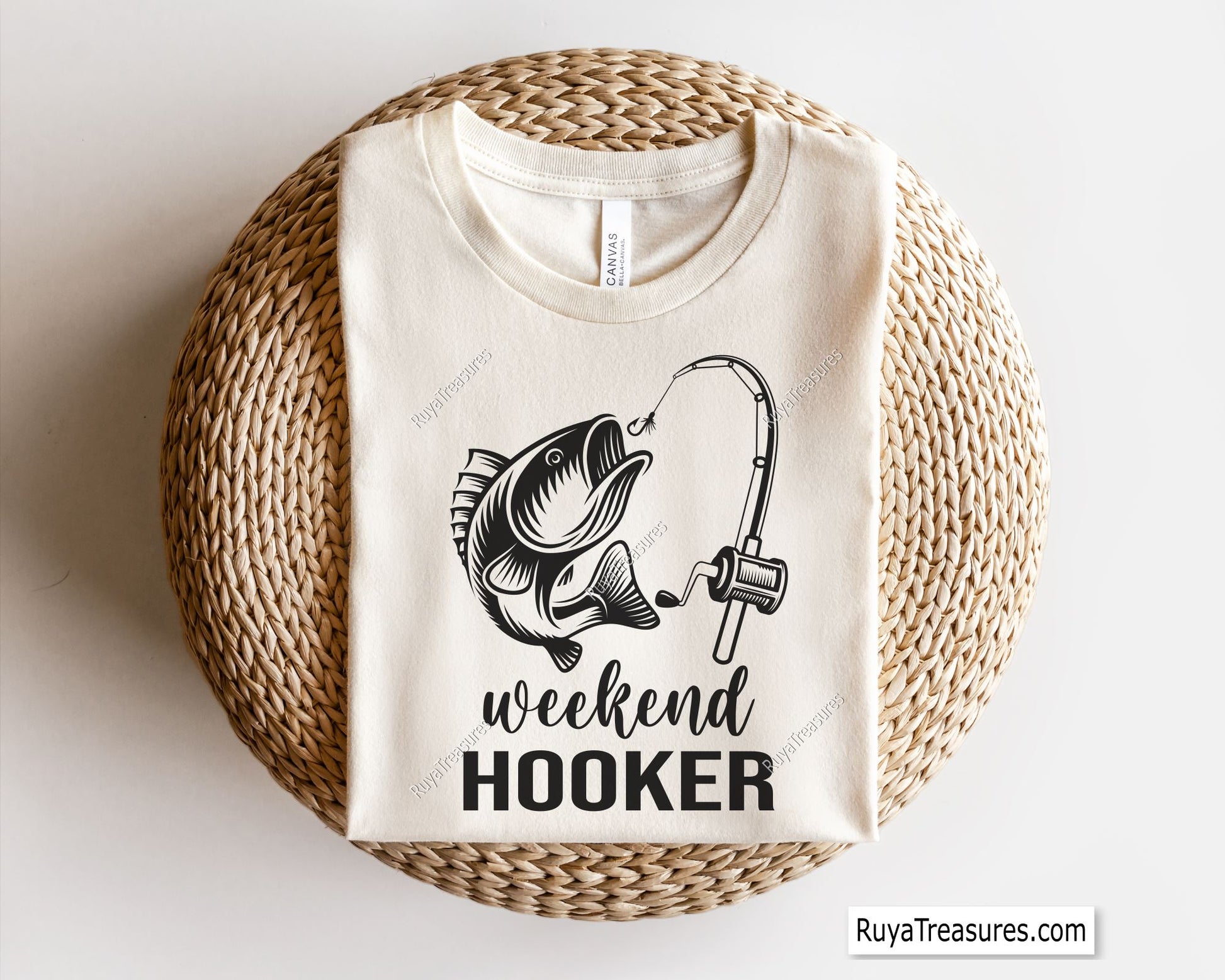 Fishing Weekend Hooker Svg