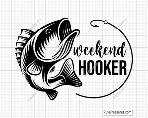 Weekend Hooker Svg