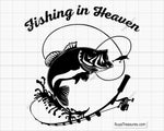 Fishing in Heaven Svg