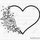 Floral Wreath Svg