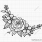 Floral Wreath Svg