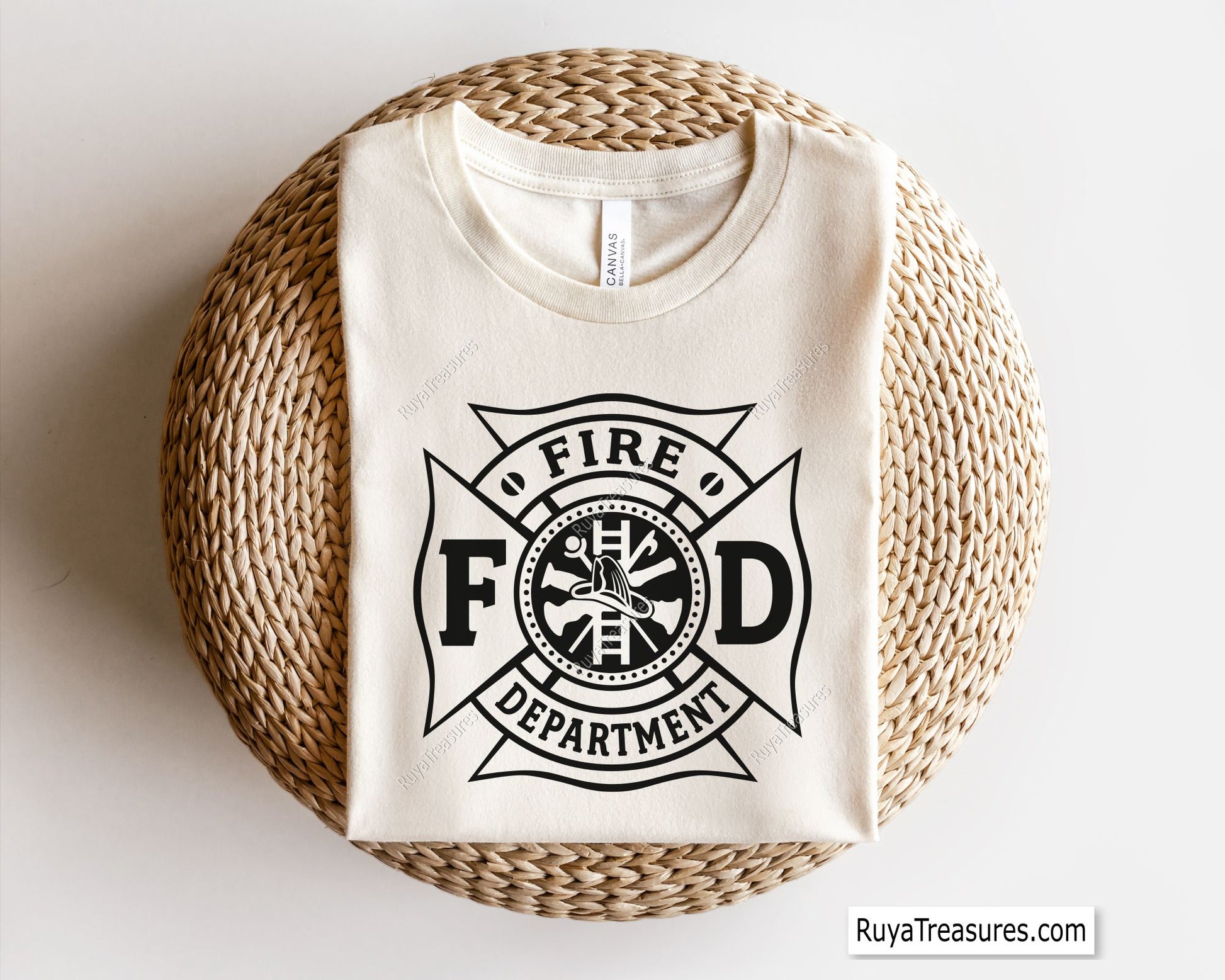Free Fire Dept Badge Svg Png, Firefighter Maltese Cross Emblem Design