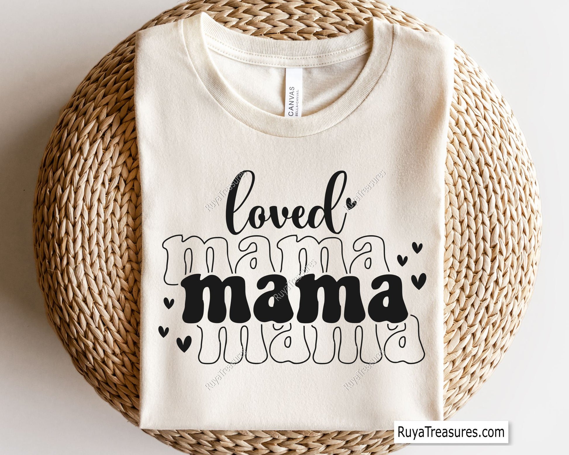 Free Loved Mama Svg