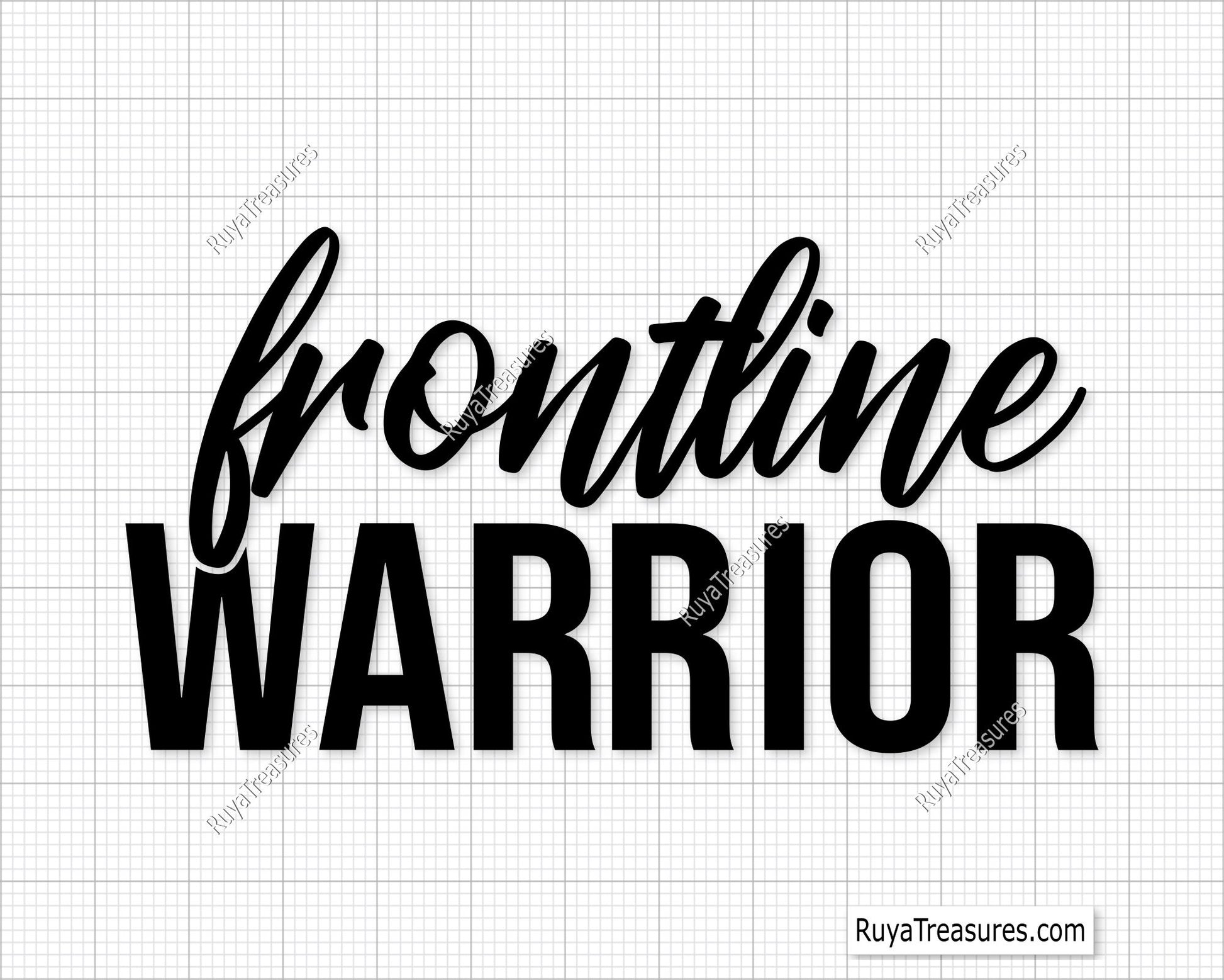 Frontline Warrior Svg