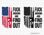 FAAFO American Flag Svg Png