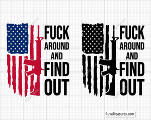 FAAFO American Flag Svg Png