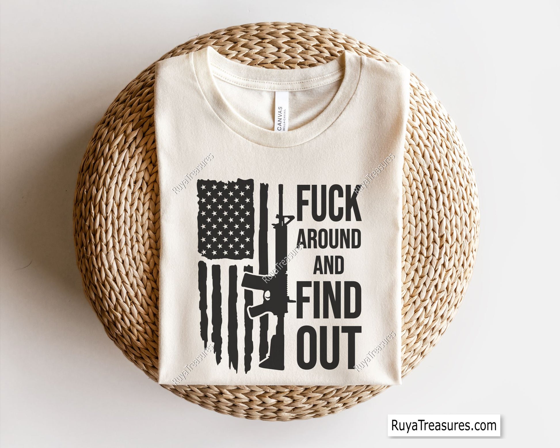 Fuck  Around and Find Out Flag svg 