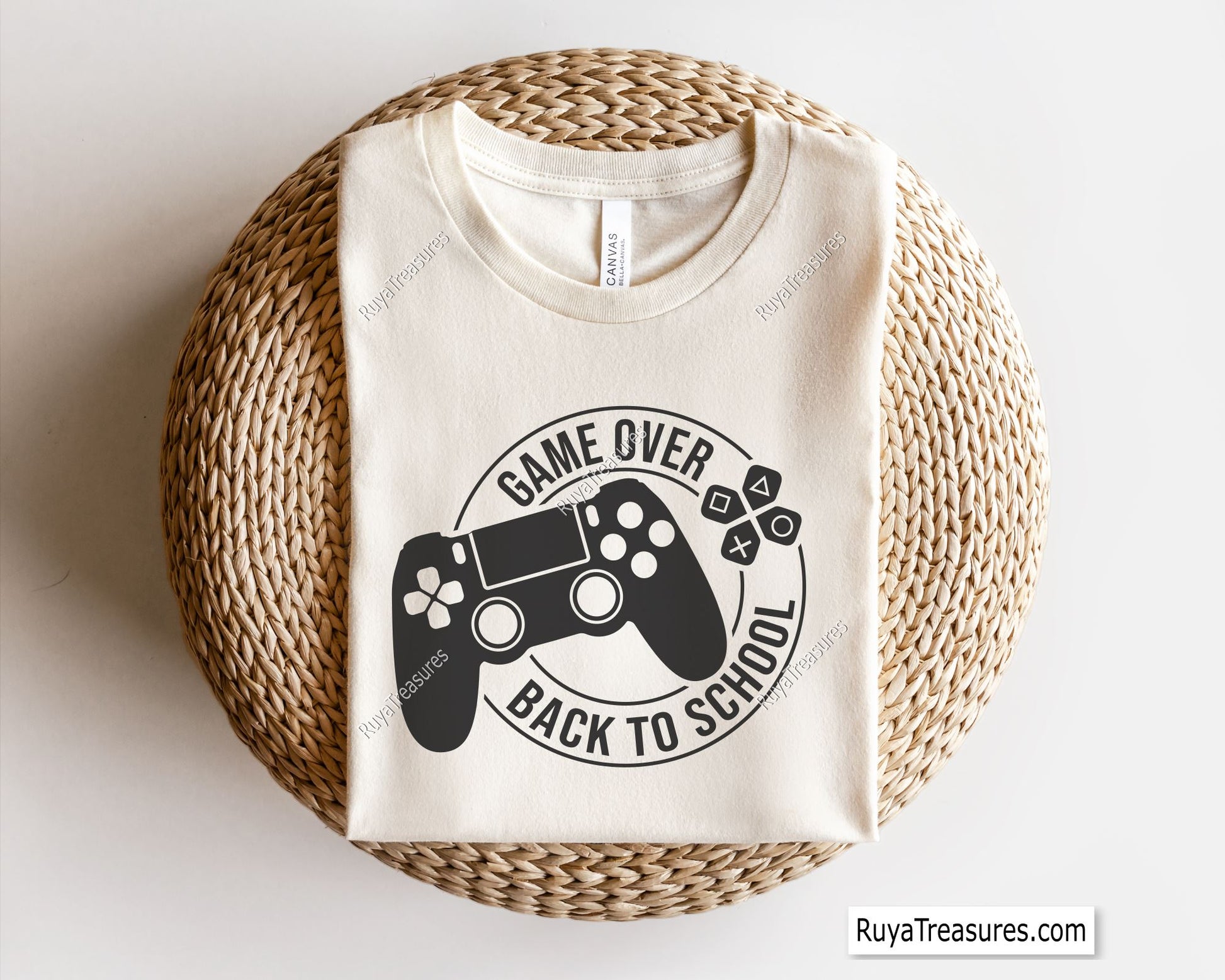 Game Over Back To School svg