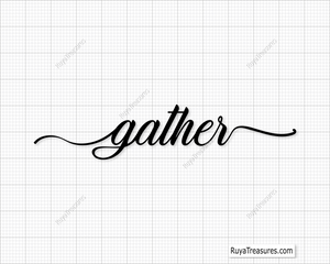 Gather Svg