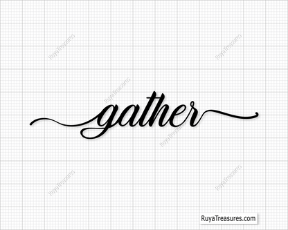 Gather Svg