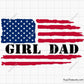 Girl Dad Flag Svg 